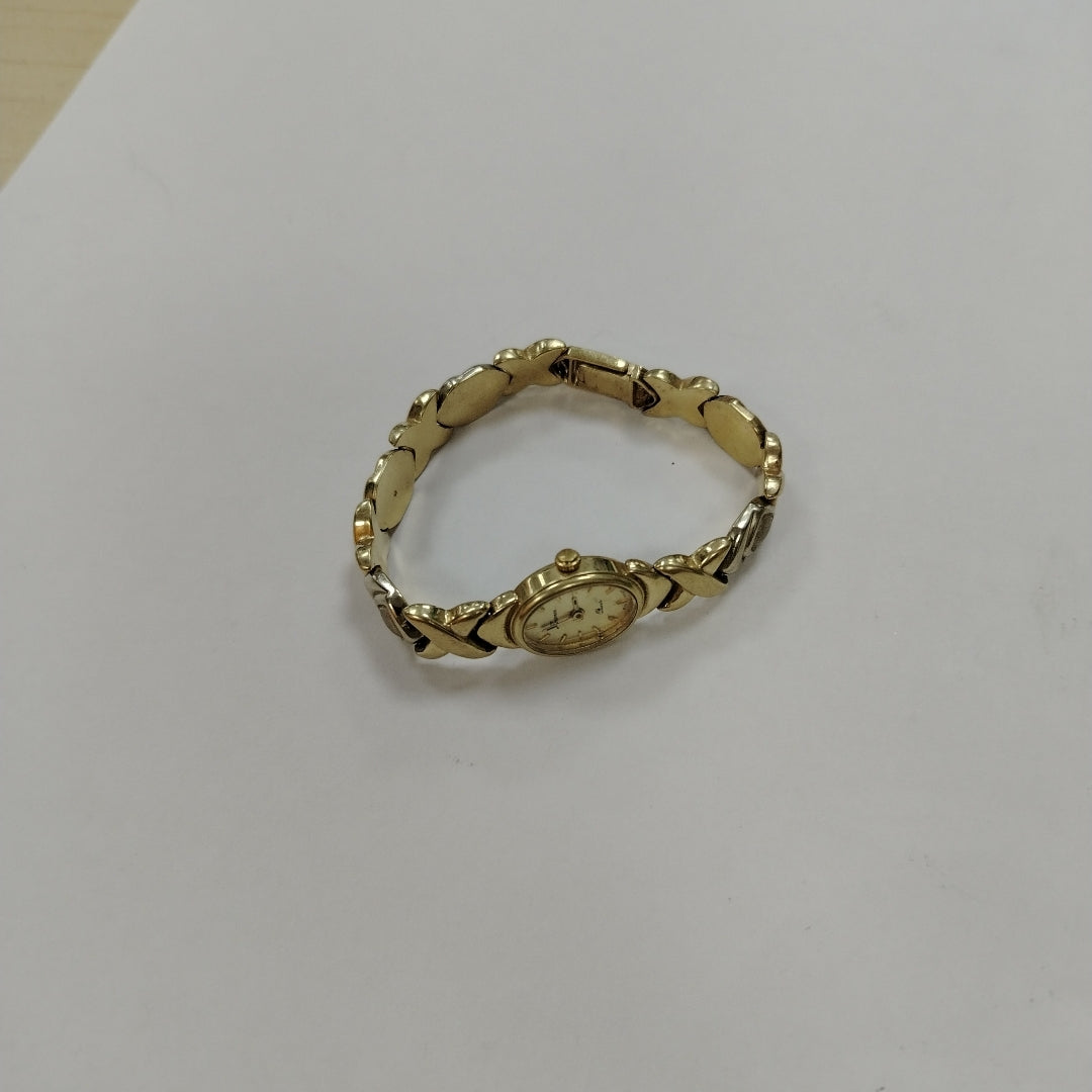 RELOJ CAJA Y PULSO ORO ORO 14 K 21.3 GRMS (SEMINUEVO)