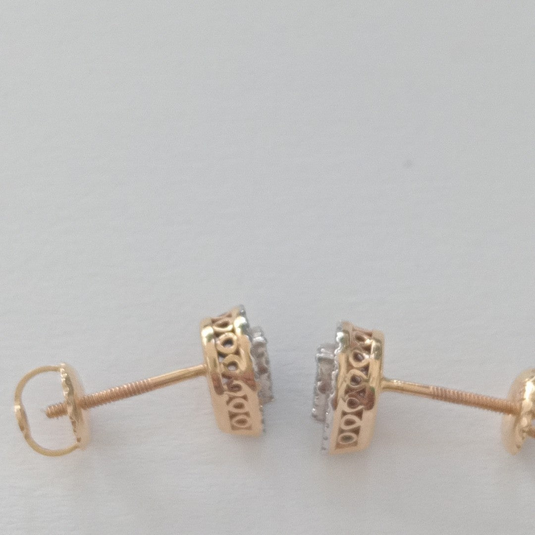 ARETES PAR ORO 14 K 1.5 GRMS (SEMINUEVO)