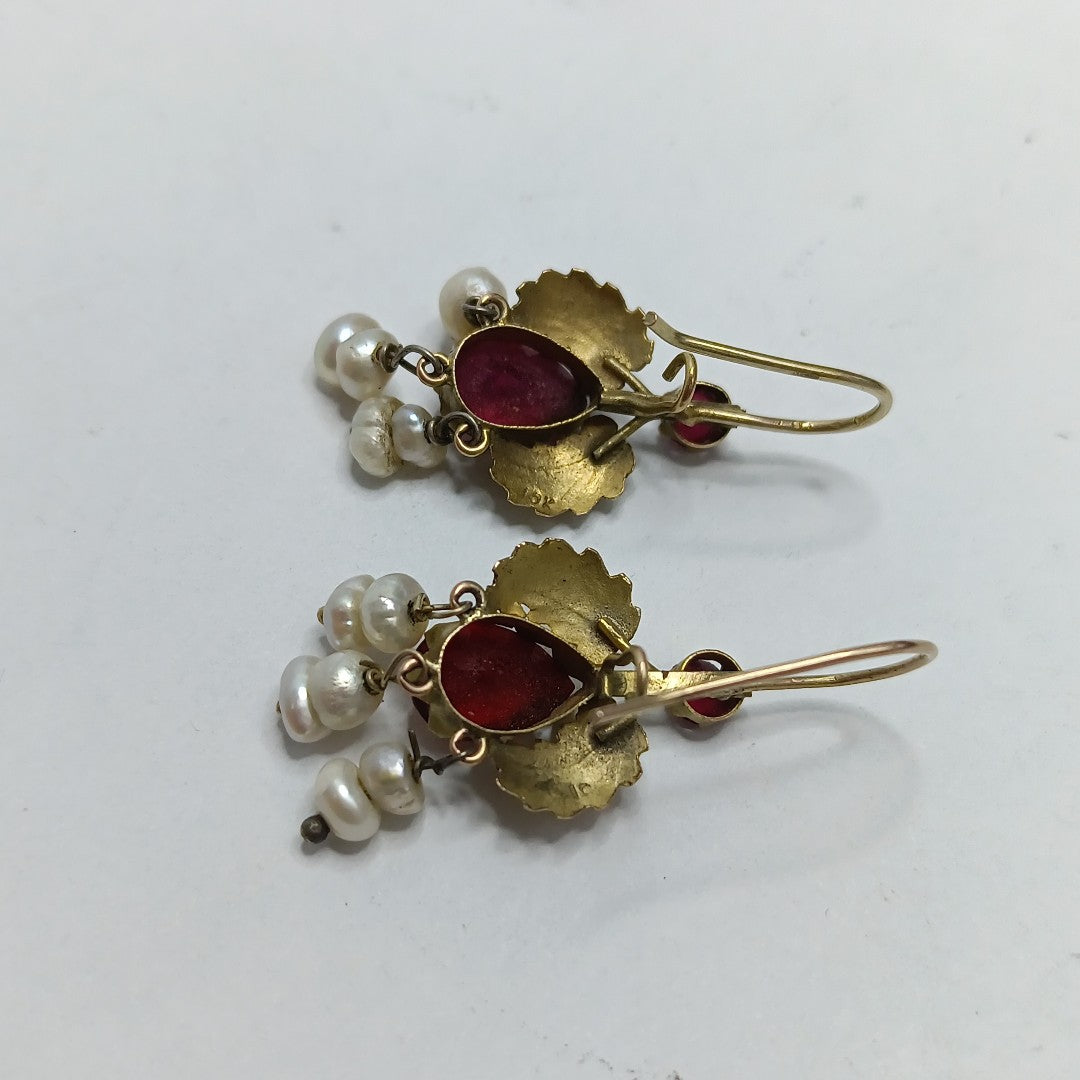 ARETES PAR ORO 10 K 4.1 GRMS (SEMINUEVO)