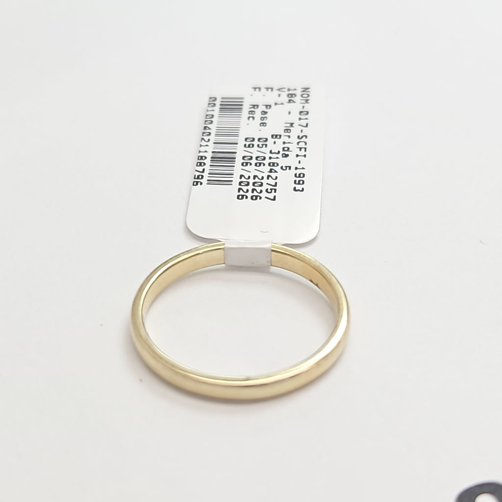 ARGOLLA ORO 10 K 2.2 GRMS (SEMINUEVO)