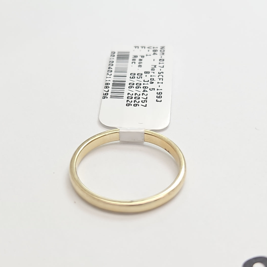ARGOLLA ORO 10 K 2.2 GRMS (SEMINUEVO)