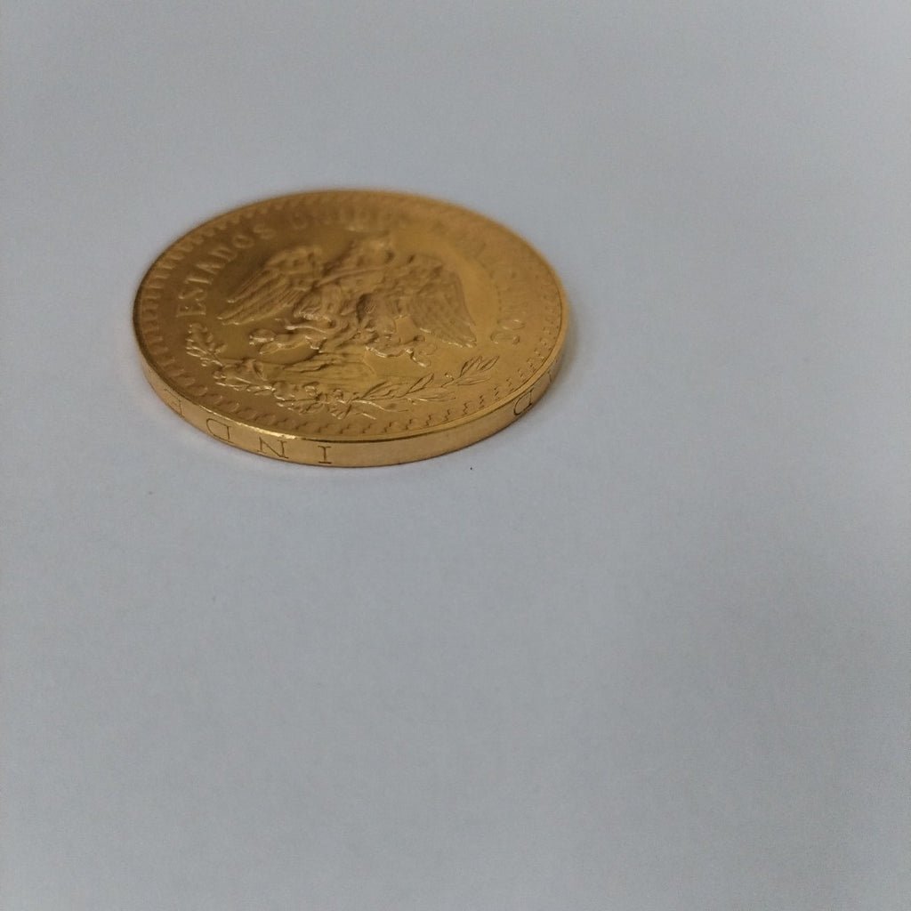 K1 41.6 GRMS 21 K IDENTIFICACIÓN MONEDA NOMINATIVA MONEDAS PESOS 50 PES (SEMINUEVO)