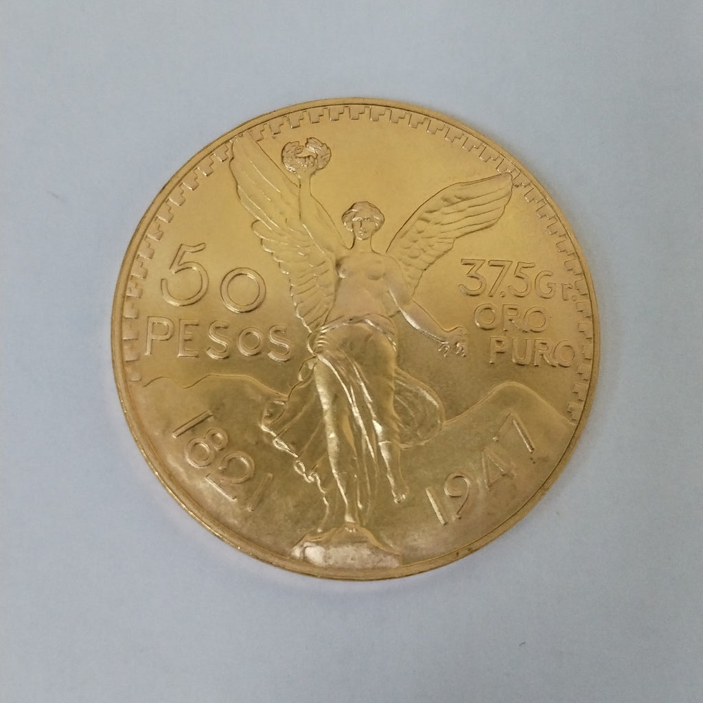 K1 41.6 GRMS 21 K IDENTIFICACIÓN MONEDA NOMINATIVA MONEDAS PESOS 50 PESOS (SEMINUEVO)