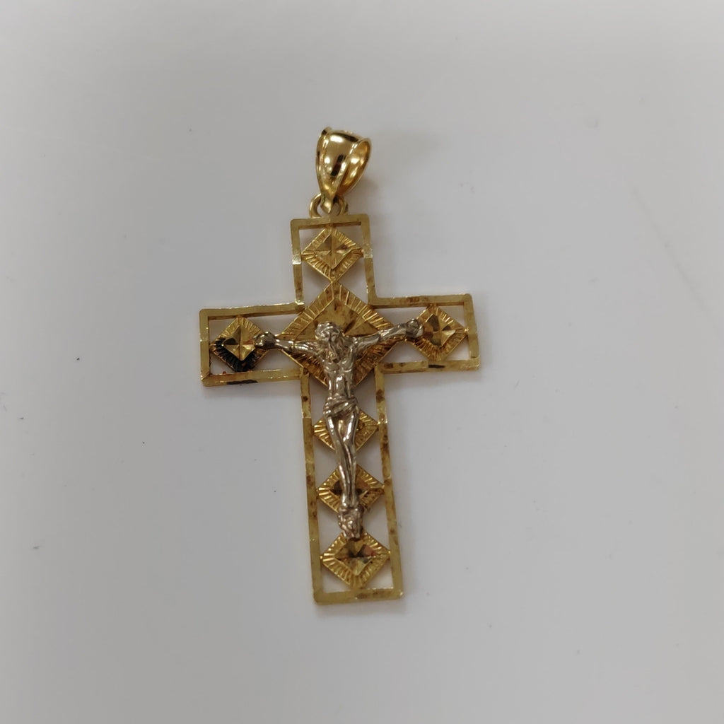 CRUZ,DIJE ORO 14 K 2,50 GRMS (SEMINUEVO)