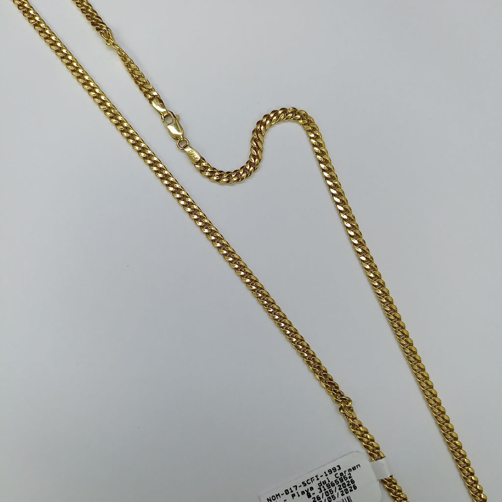 CADENA ORO 10 K 8.6 GRMS (SEMINUEVO)