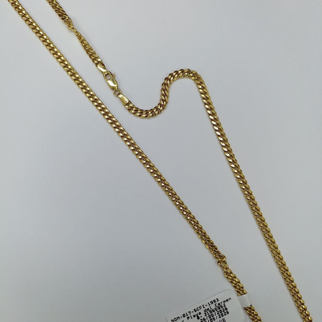CADENA ORO 10 K 8.6 GRMS (SEMINUEVO)