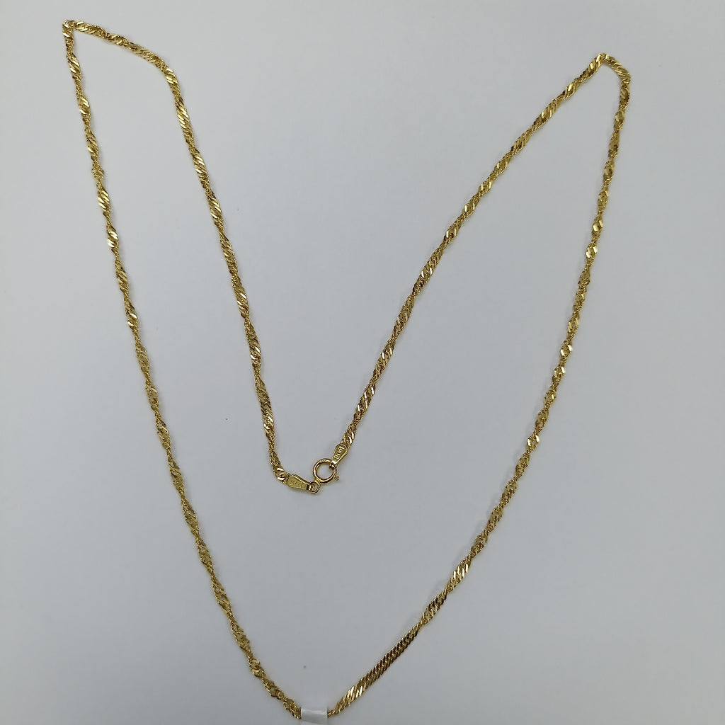 CADENA ORO 14 K 3.9 GRMS (SEMINUEVO)