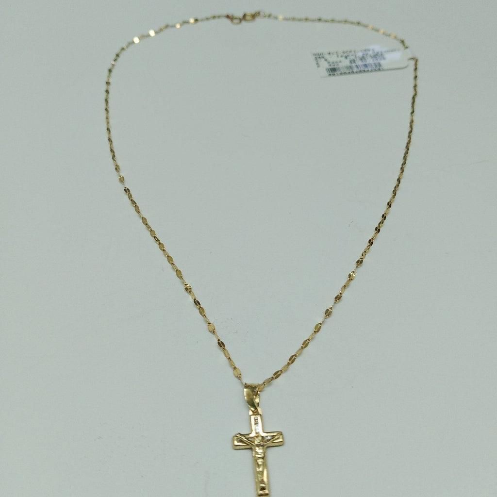 CADENA, CRUCIFIJO ORO 10 K 1 GRMS (SEMINUEVO)