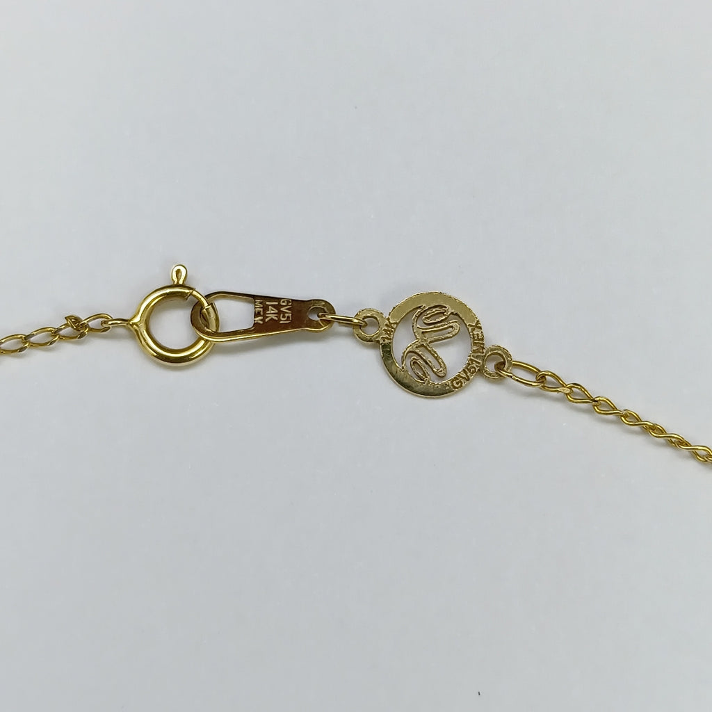GARGANTILLA ORO 14 K 1,90 GRMS (SEMINUEVO)