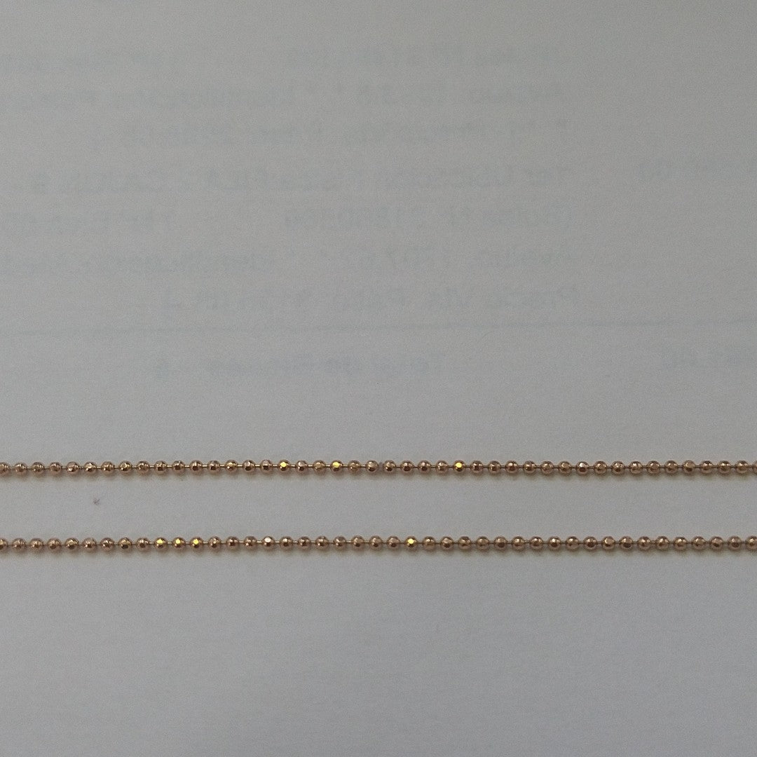 CADENA ORO 18 K 2.1 GRMS (SEMINUEVO)