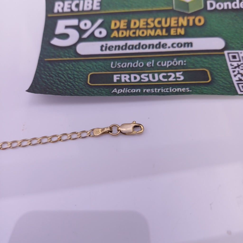 ESCLAVA ORO 14 K 2.5 GRMS (SEMINUEVO)