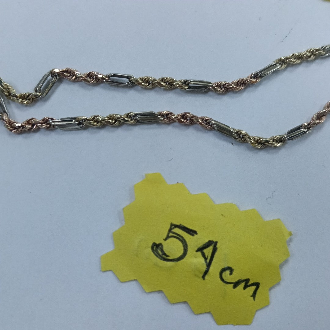 CADENA ORO 14 K 5.7 GRMS (SEMINUEVO)