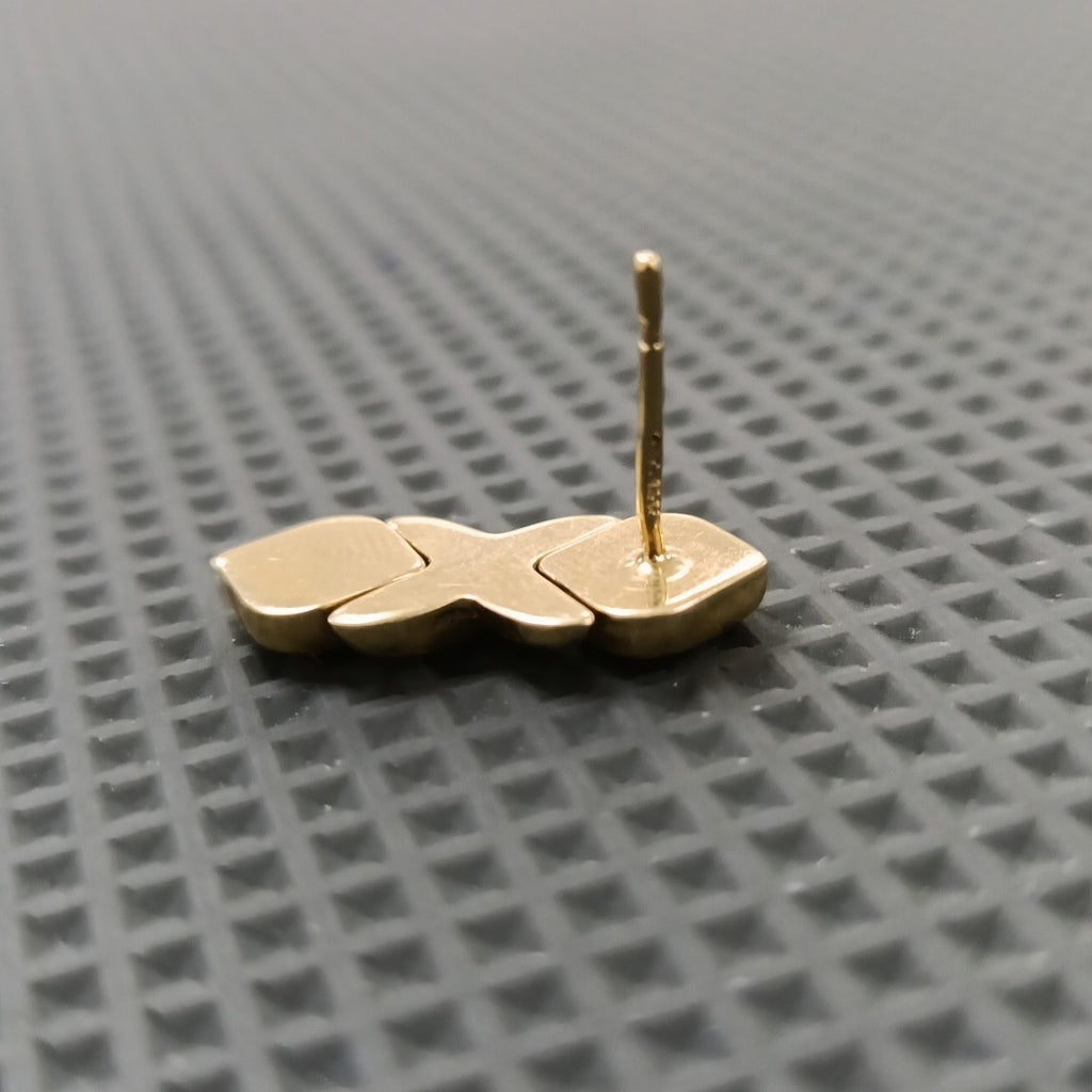 ARETES PAR ORO 14 K 2.1 GRMS (SEMINUEVO)