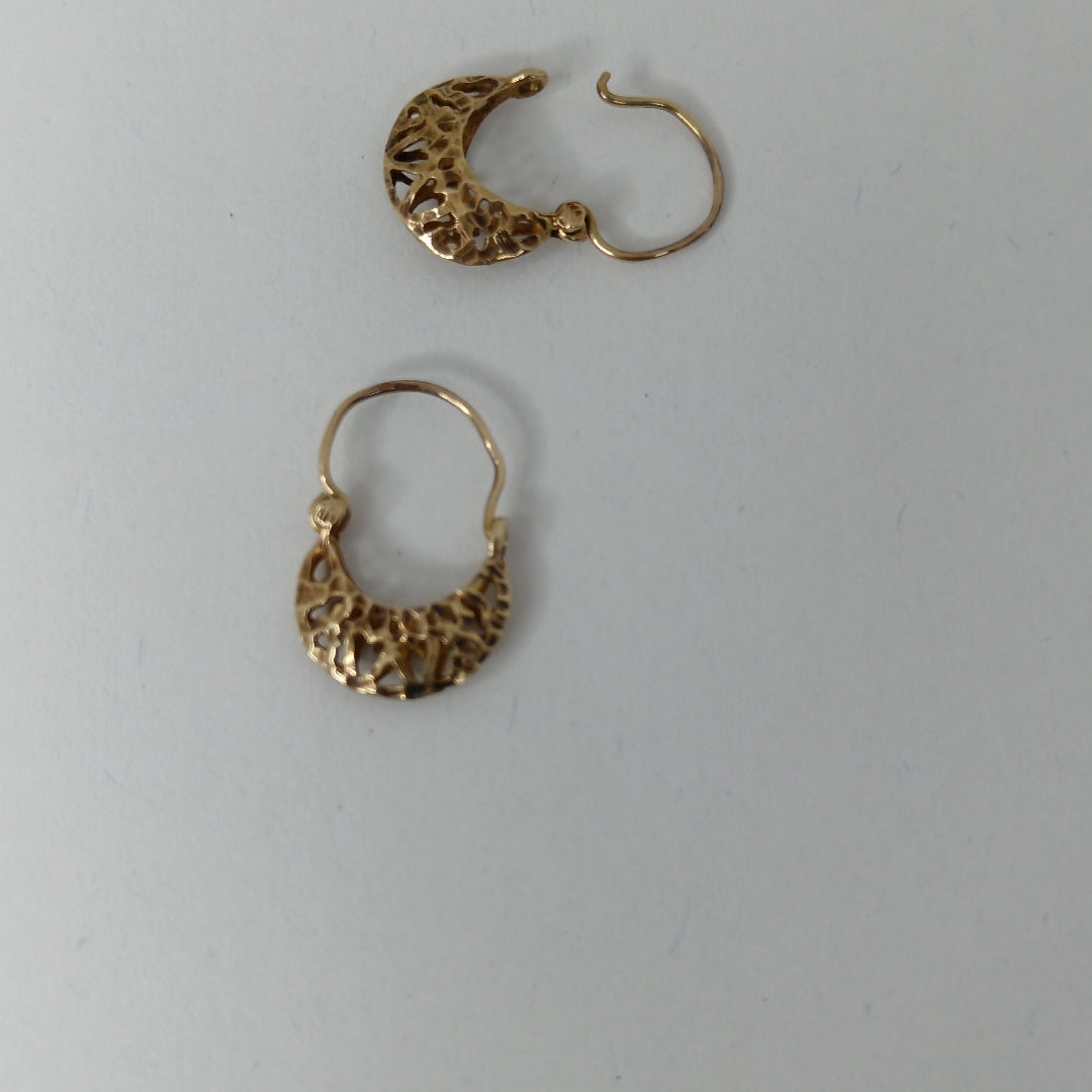 ARRACADAS PAR ORO 10 K 0.9 GRMS (SEMINUEVO)