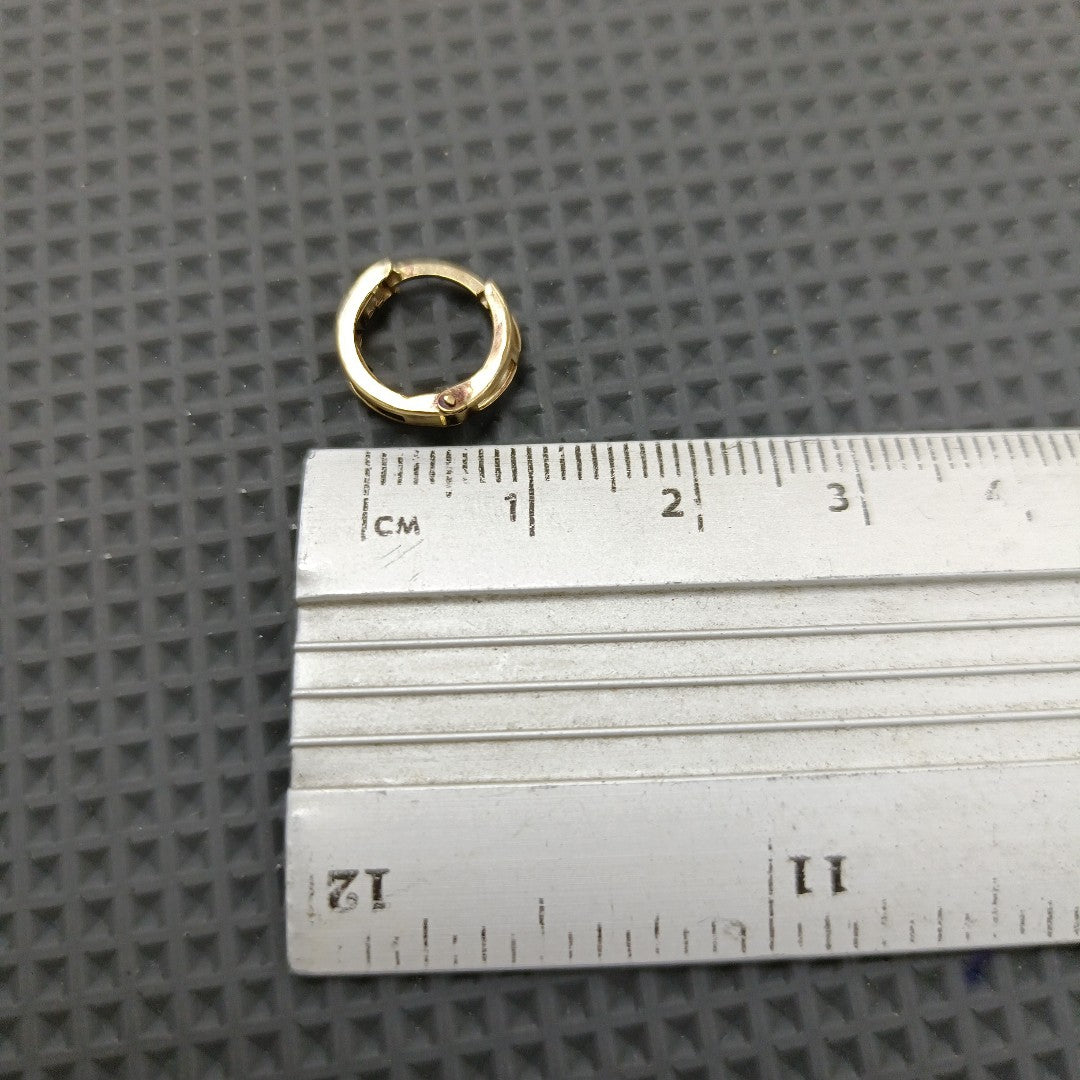 ARRACADAS PAR ORO 10 K 0.8 GRMS (SEMINUEVO)