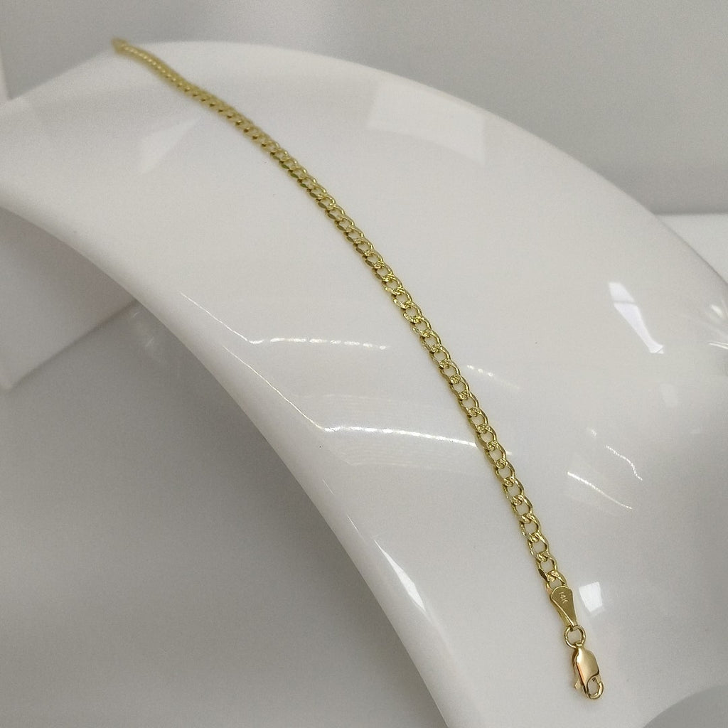 PULSERAS BARBADA ORO 14K 21 CM 5.3 GR (NUEVO)