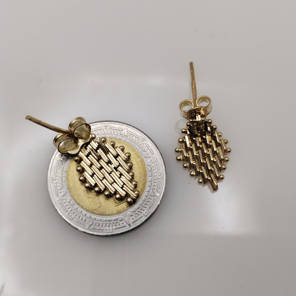 ARETES PAR ORO 10 K 2.5 GRMS (SEMINUEVO)