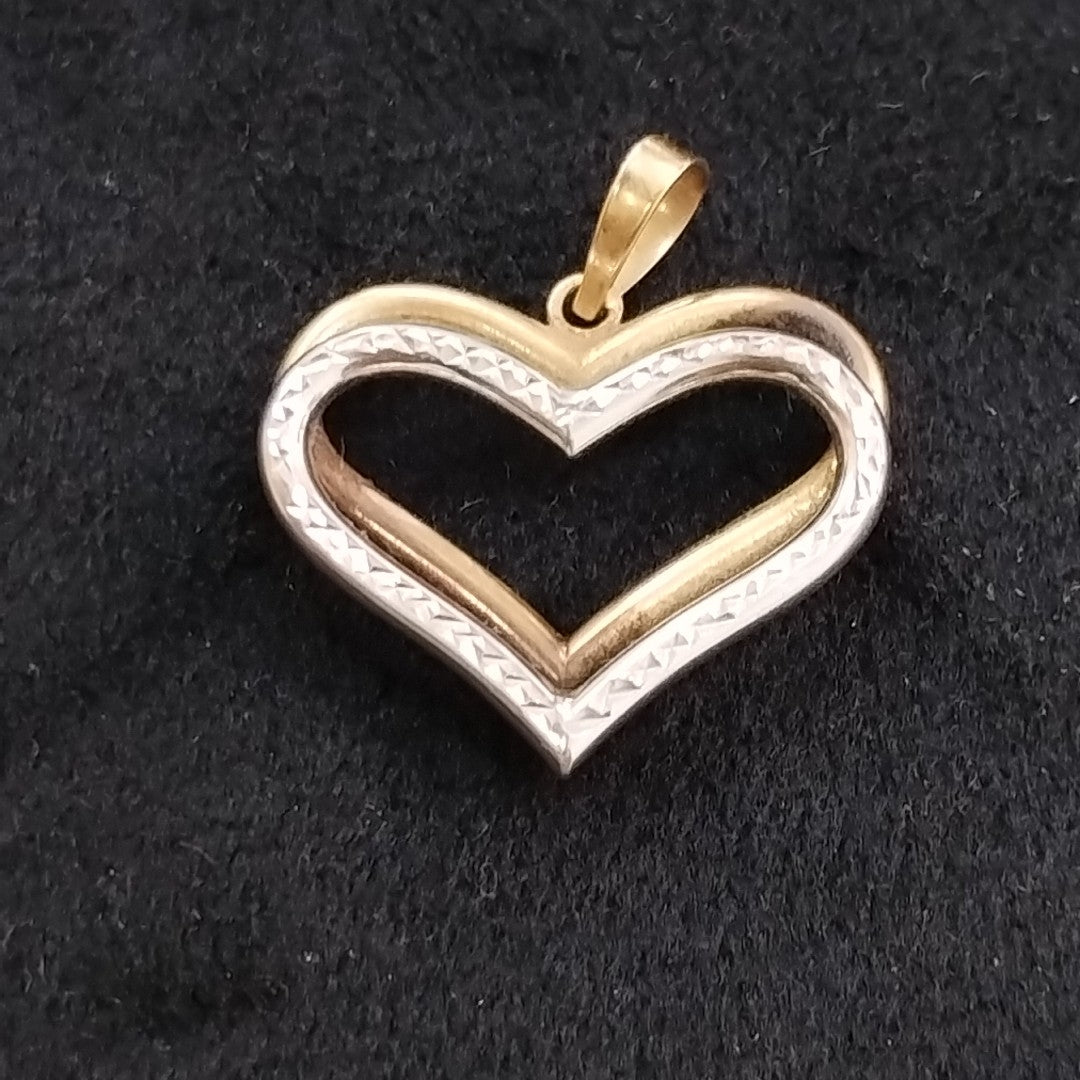 DIJE ORO,ORO BLANCO 14 K 1,40 GRMS (SEMINUEVO)