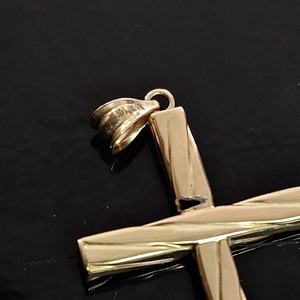 CRUZ, DIJE ORO 14 K 3.3 GRMS (SEMINUEVO)