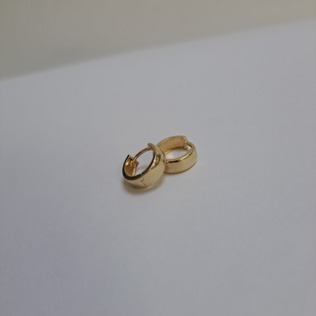 ARRACADAS PAR ORO 14 K 1.8 GRMS (SEMINUEVO)