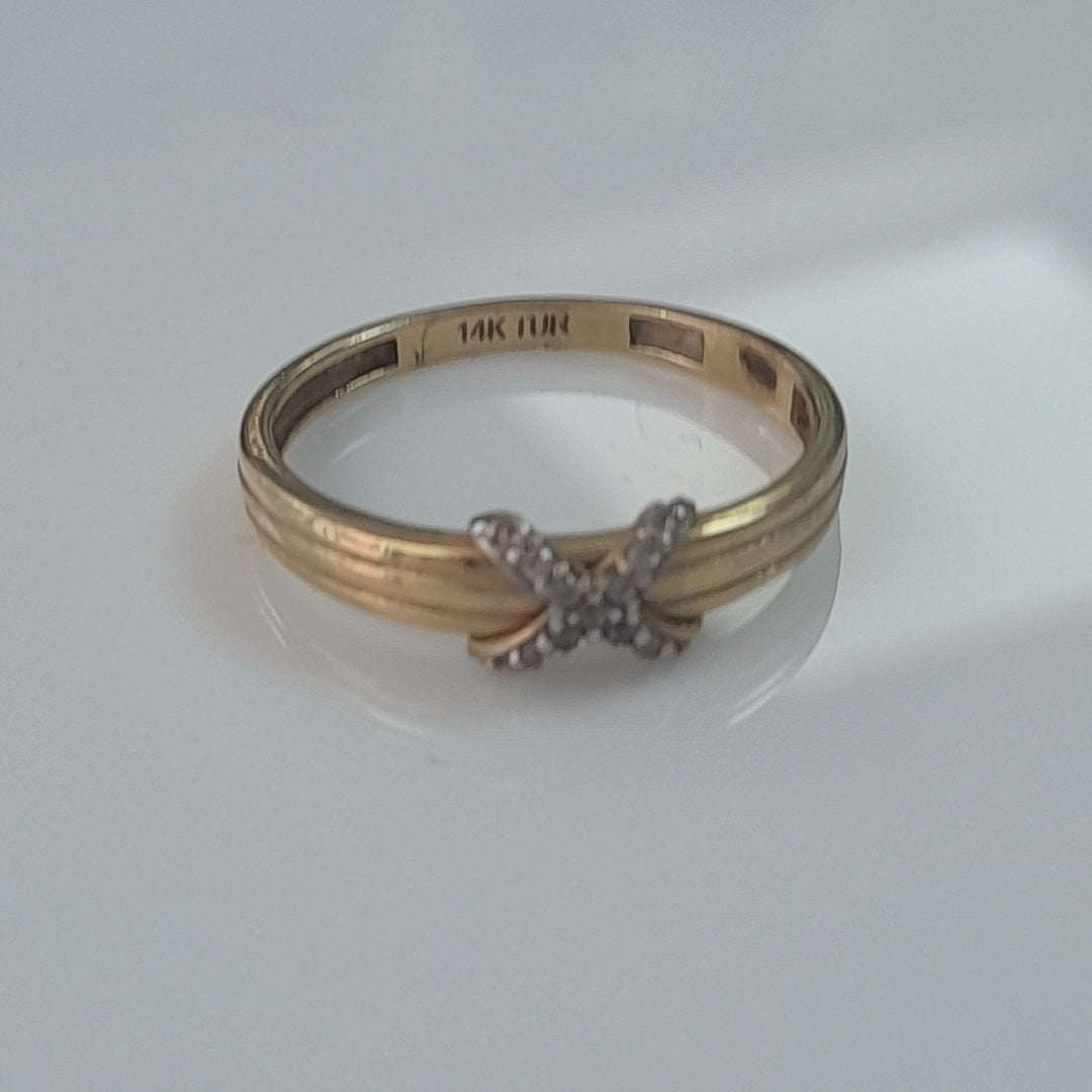 ANILLITO ORO 14 K 1.6 GRMS (SEMINUEVO)