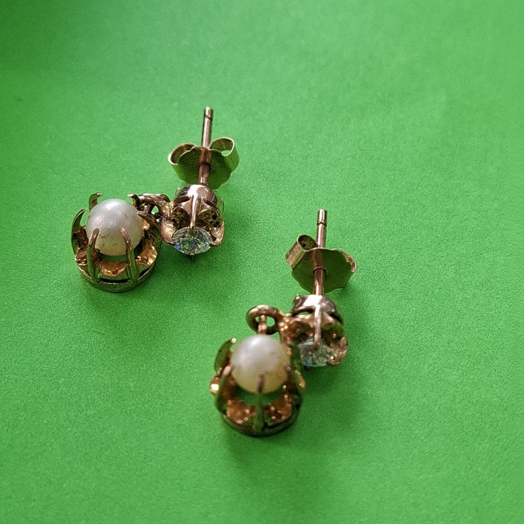 ARETES PAR ORO 10 K 4,00 GRMS (SEMINUEVO)