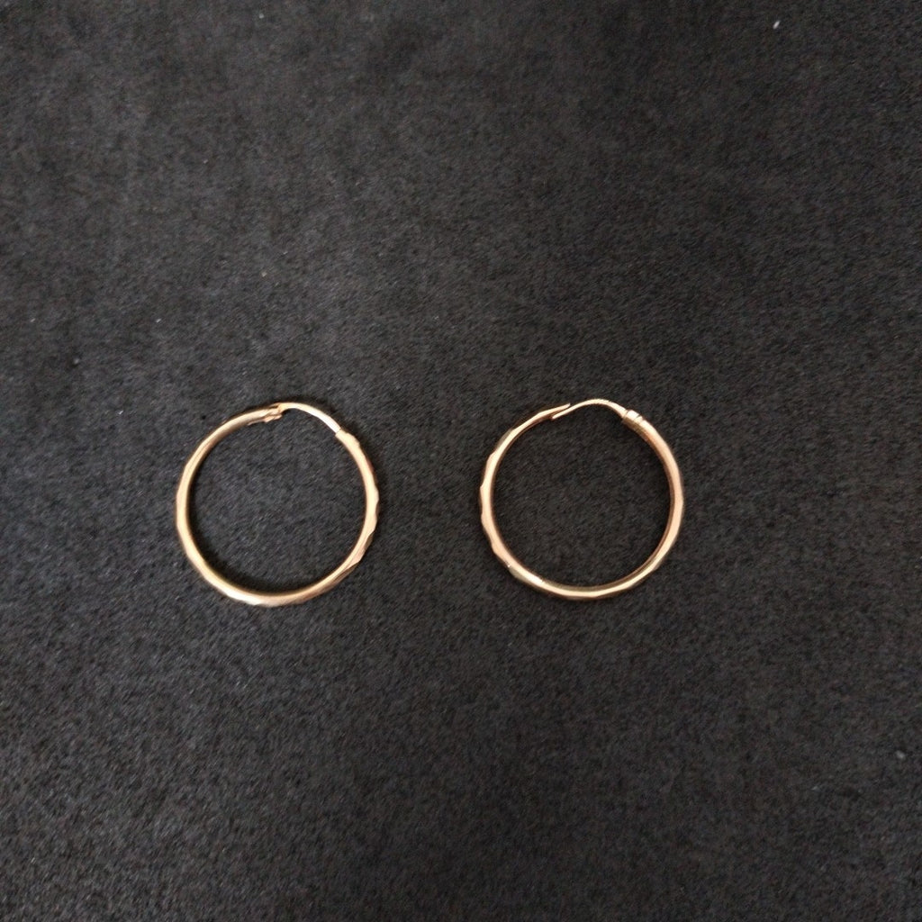 ARRACADAS PAR ORO 14 K 1.3 GRMS (SEMINUEVO)