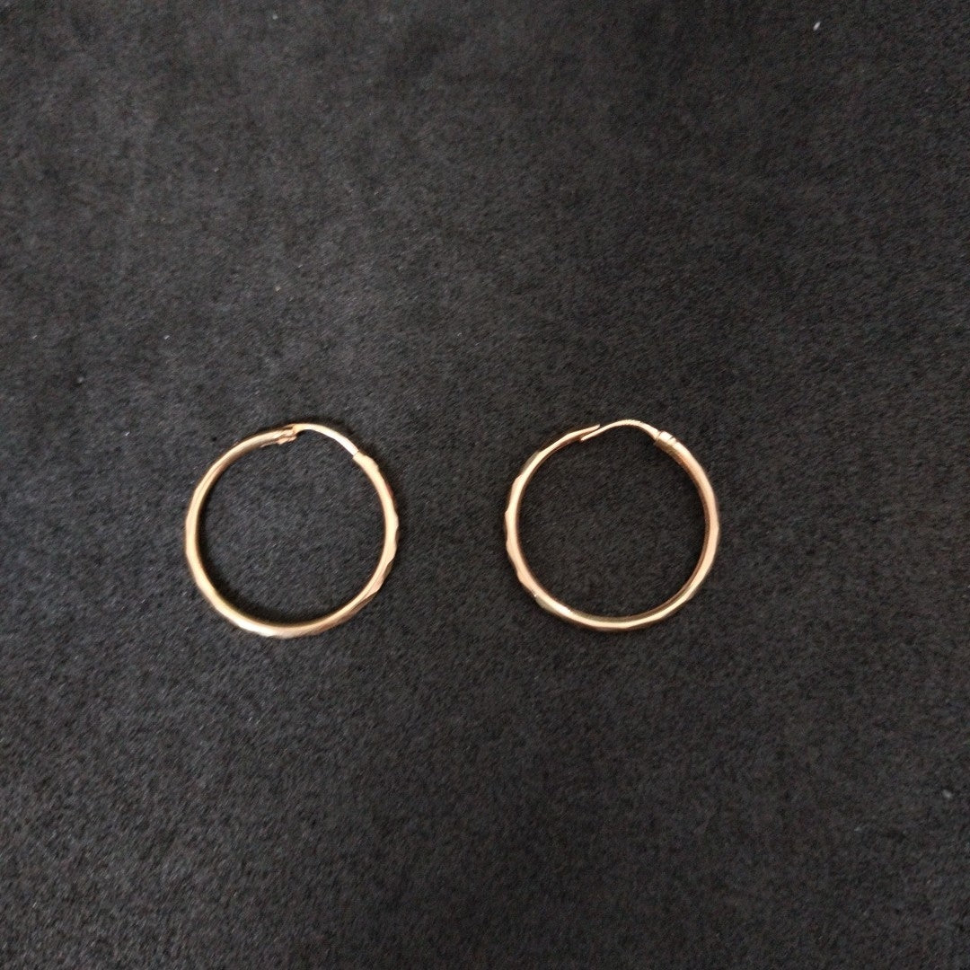 ARRACADAS PAR ORO 14 K 1.3 GRMS (SEMINUEVO)