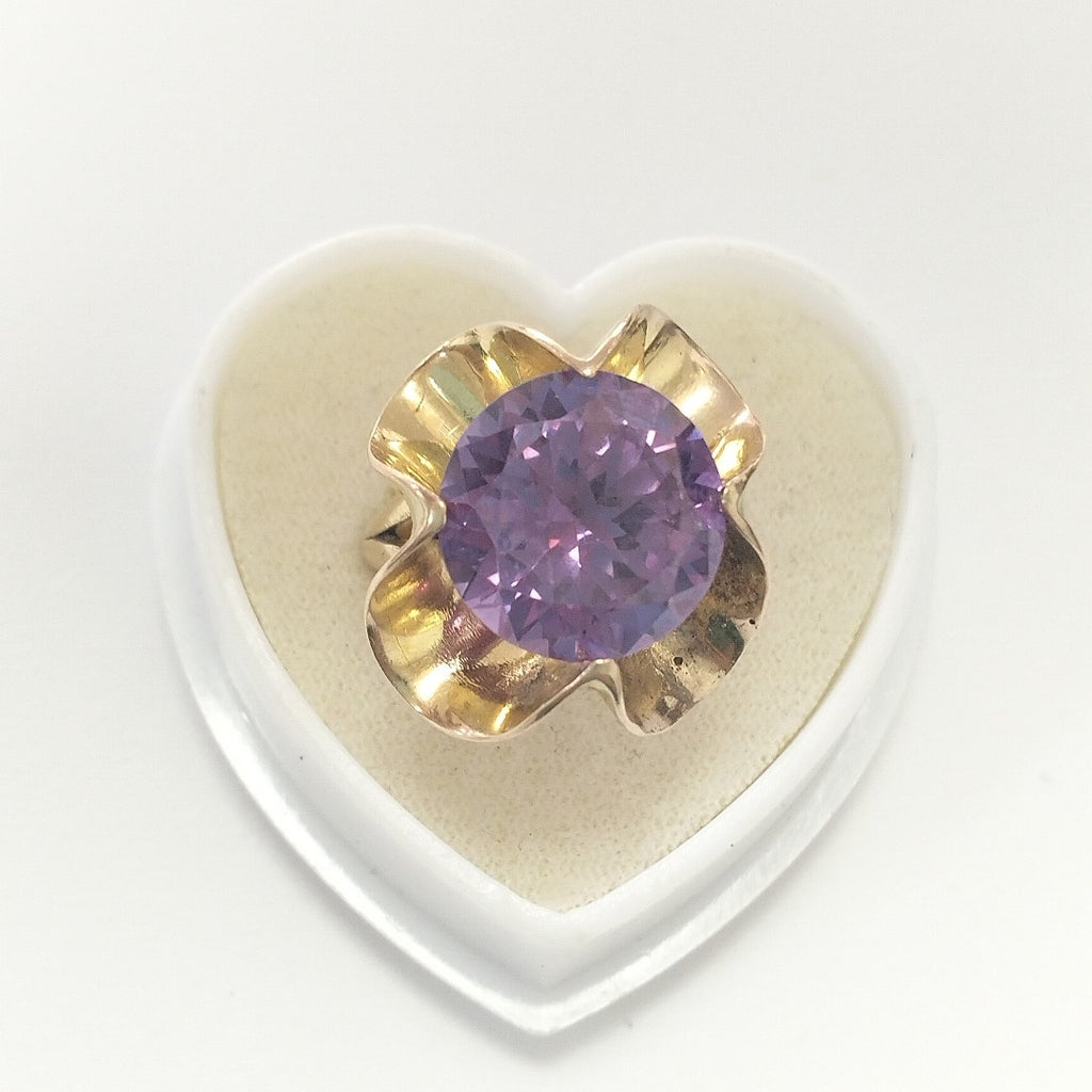 ANILLO ORO 10 K 6.6 GRMS (SEMINUEVO)