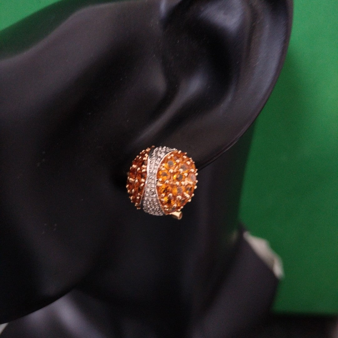 ARETES PAR ORO 14 K 8.1 GRMS (SEMINUEVO)