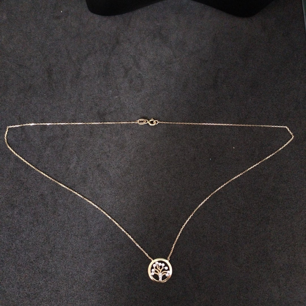 CADENA, DIJE ORO 10 K 1.9 GRMS (SEMINUEVO)