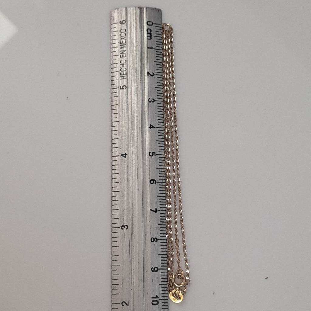 CADENA ORO 14 K 1,70 GRMS (SEMINUEVO)