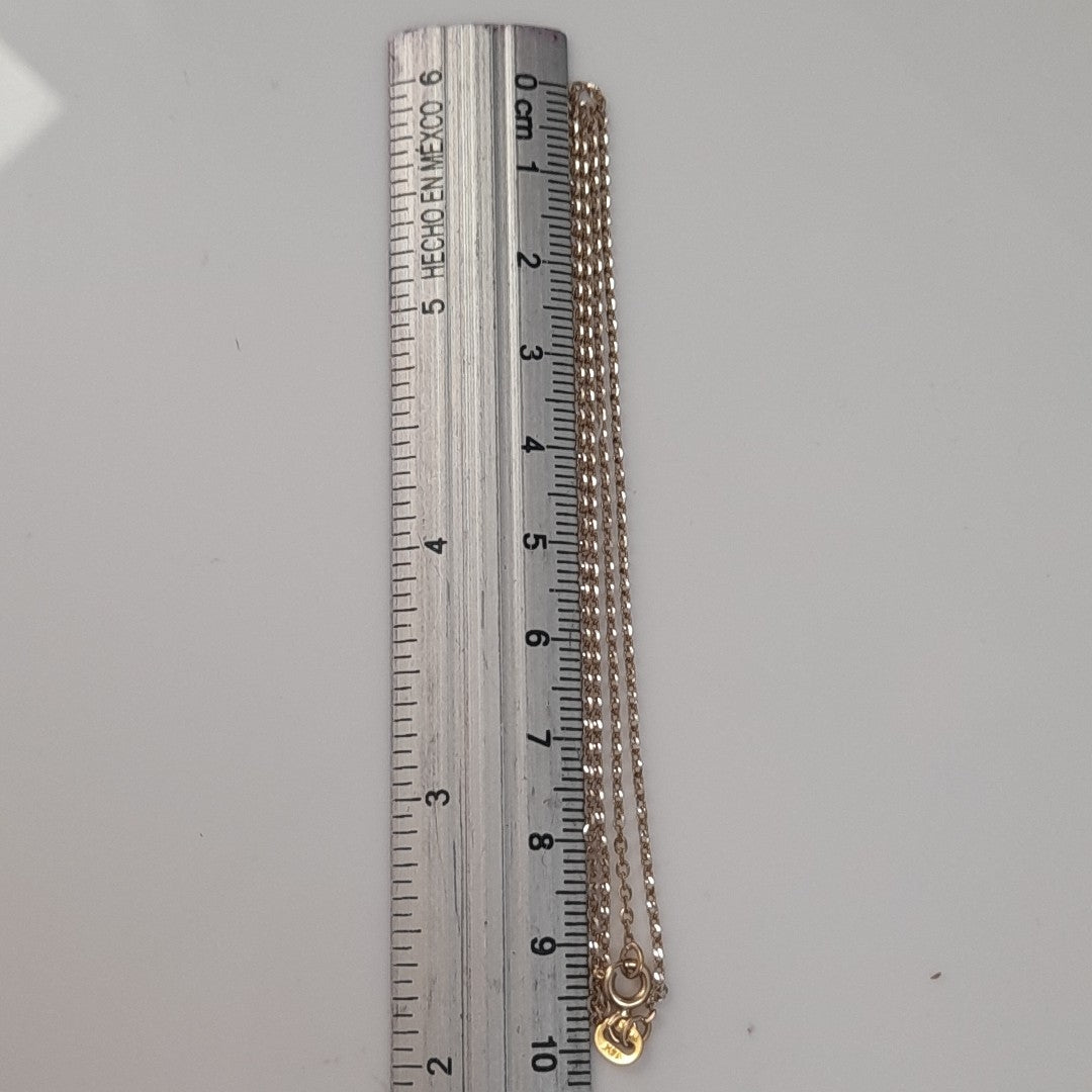 CADENA ORO 14 K 1,70 GRMS (SEMINUEVO)