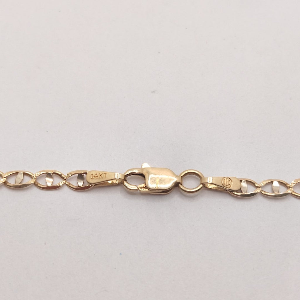 CADENA ORO 14 K 4.6 GRMS (SEMINUEVO)
