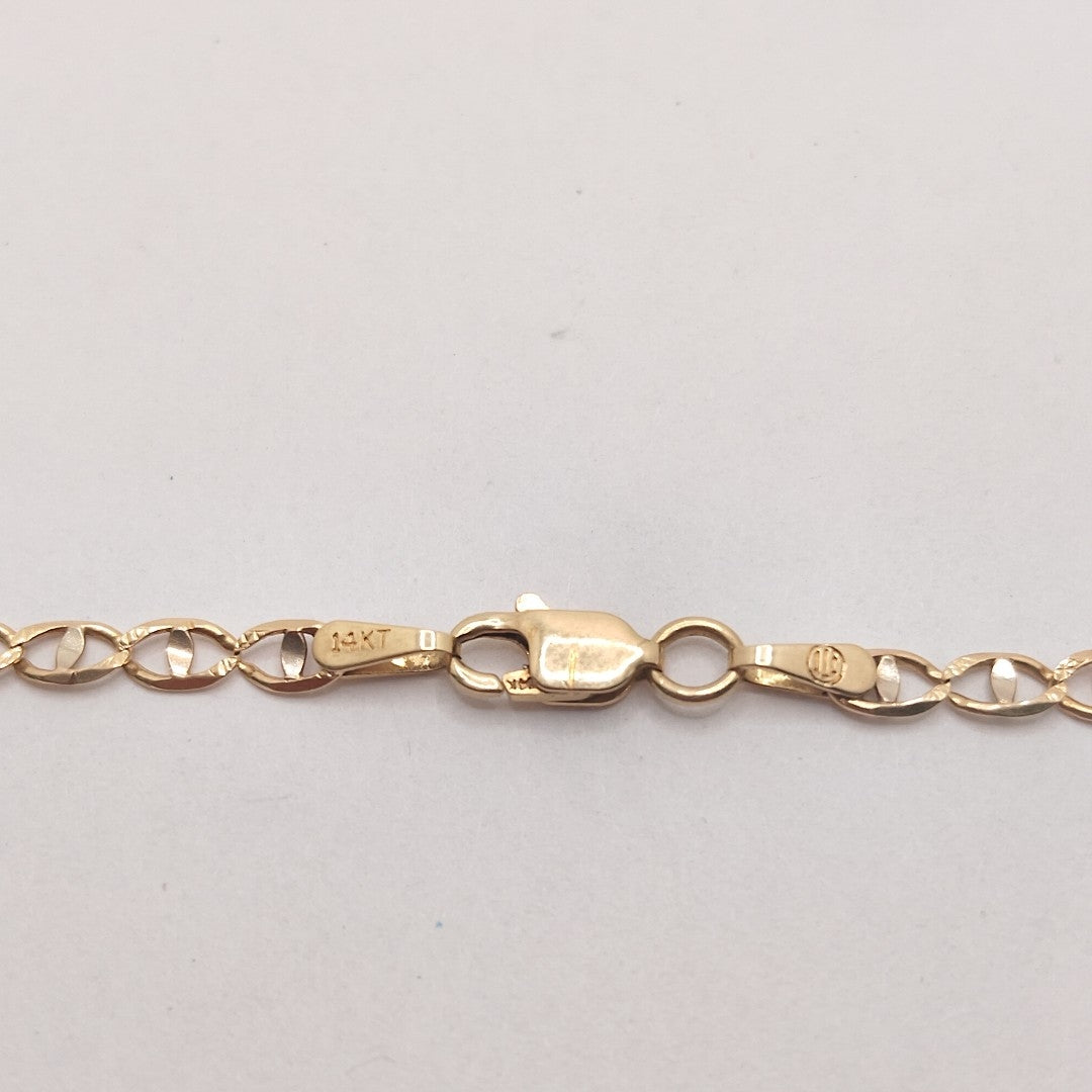 CADENA ORO 14 K 4.6 GRMS (SEMINUEVO)