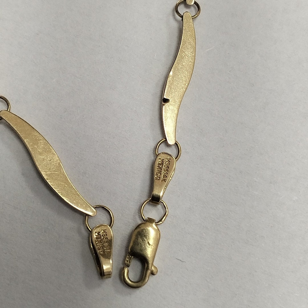PULSERA ORO 14 K 2.2 GRMS (SEMINUEVO)