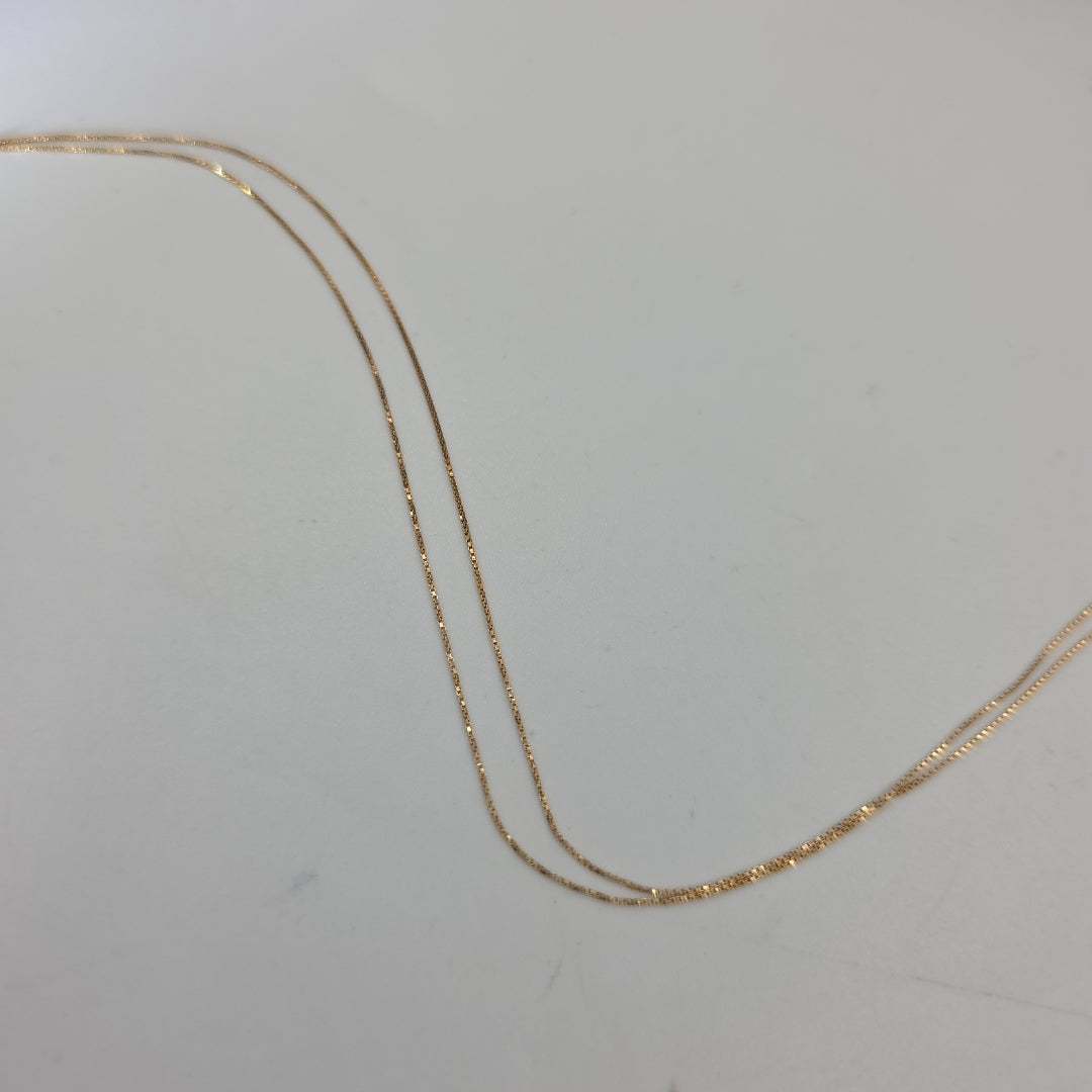 CADENA ORO 14 K 1.3 GRMS (SEMINUEVO)