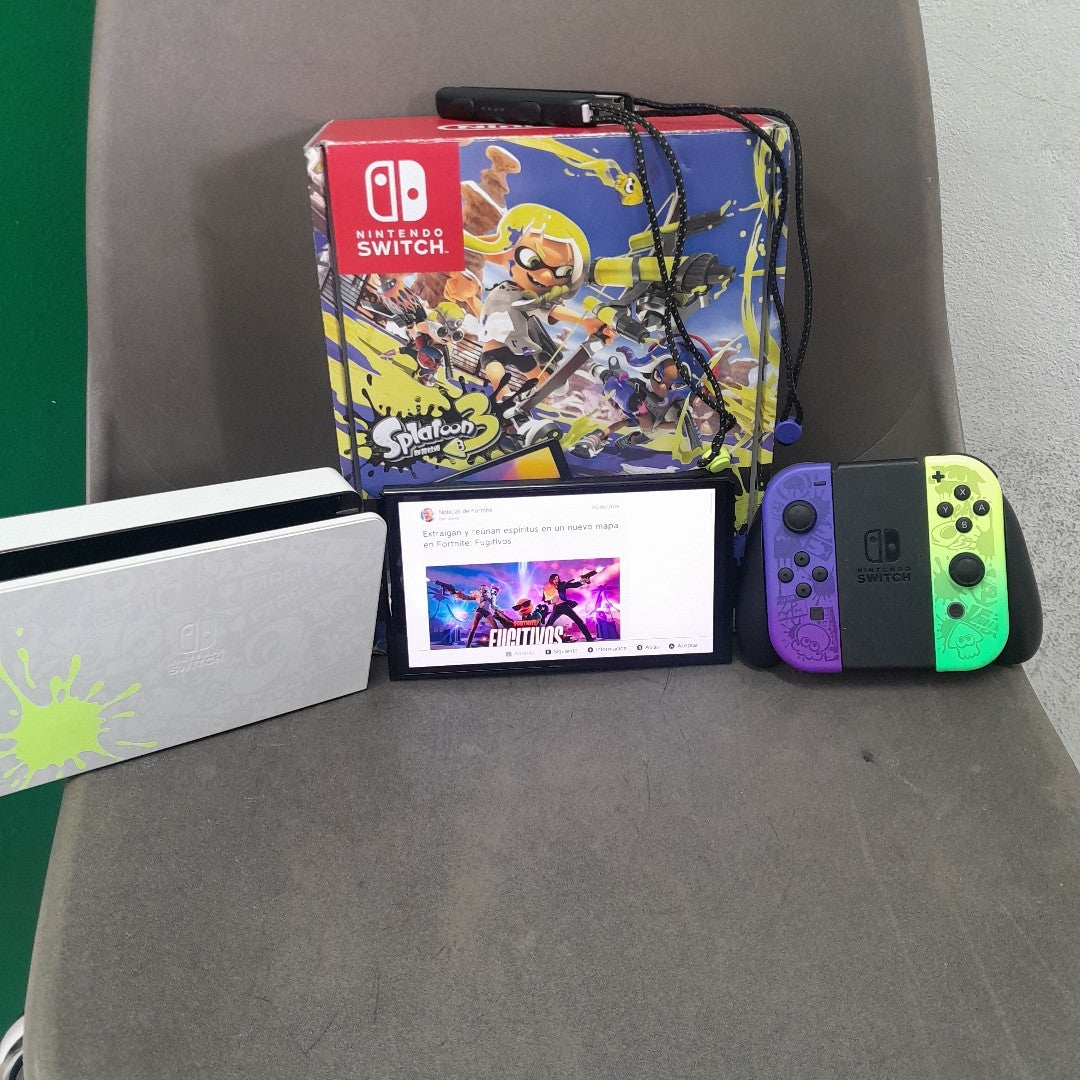 CONSOLA DE VIDEOJUEGO NINTENDO SWITCH OLED 64 GB (SEMINUEVO)