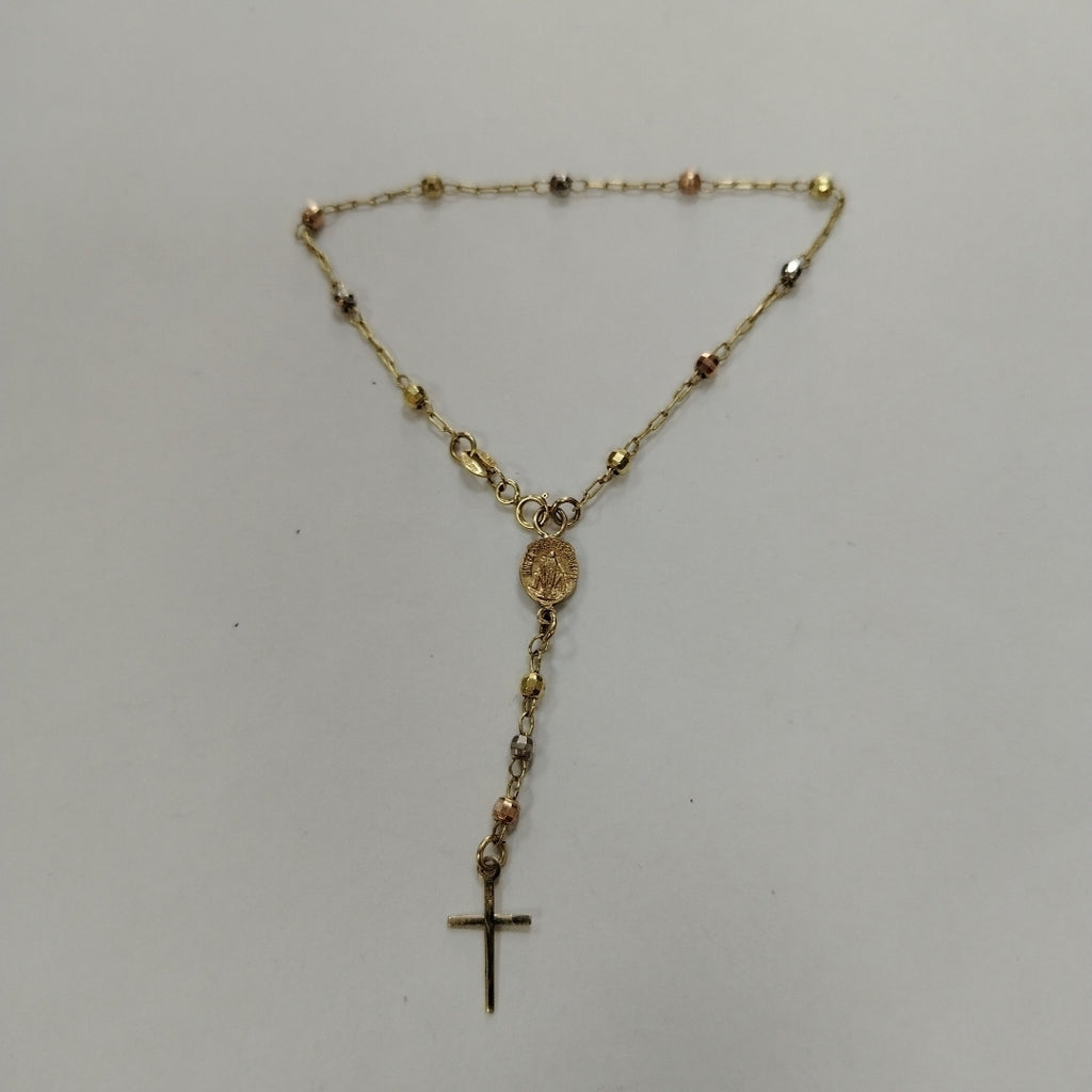 PULSERA ORO,ORO COMBINADO 10 K 2,30 GRMS (SEMINUEVO)
