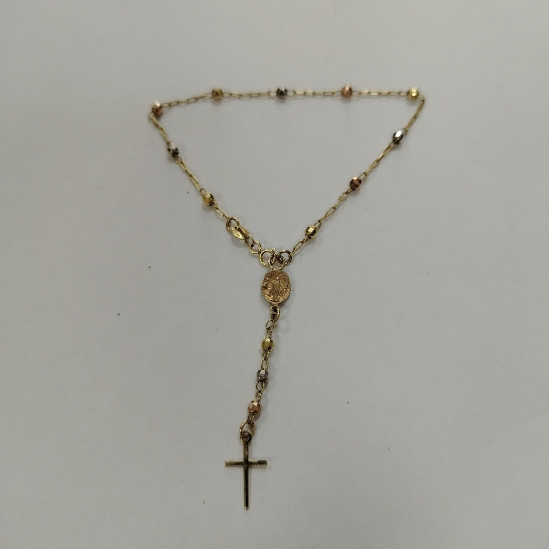 PULSERA ORO,ORO COMBINADO 10 K 2,30 GRMS (SEMINUEVO)