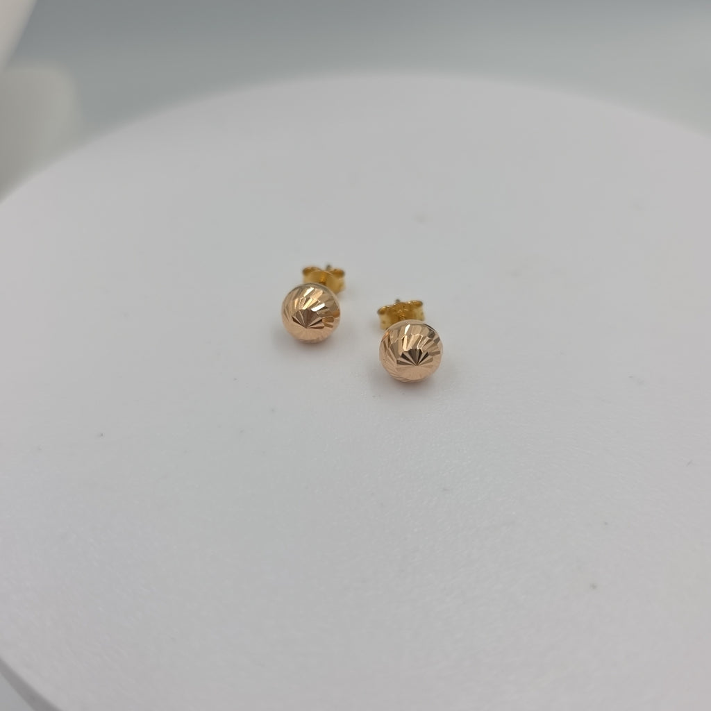 BROQUELES PAR ORO 14 K 1.3 GRMS (SEMINUEVO)