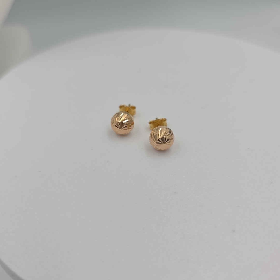 BROQUELES PAR ORO 14 K 1.3 GRMS (SEMINUEVO)