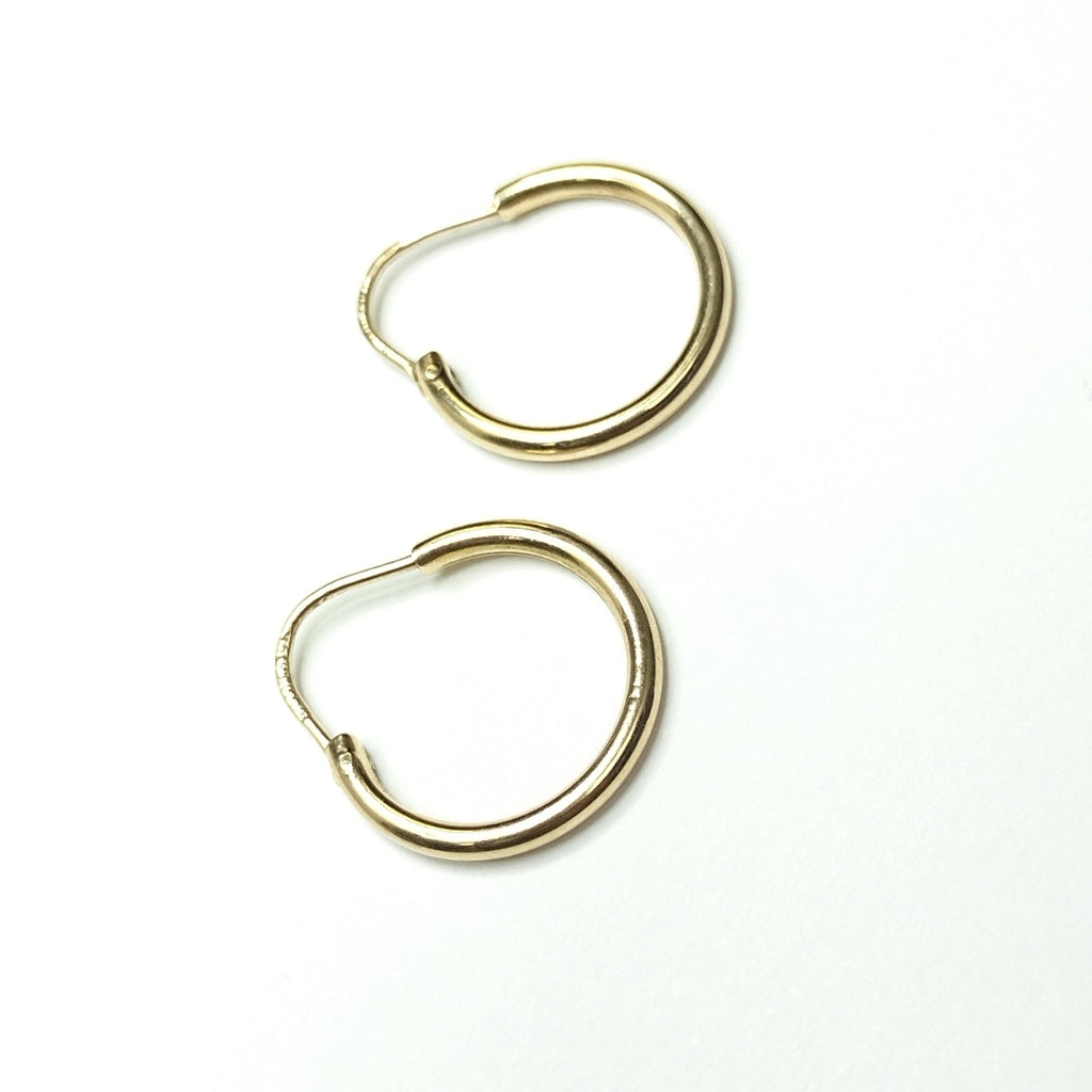 ARRACADAS PAR ORO 14 K 1.2 GRMS (SEMINUEVO)