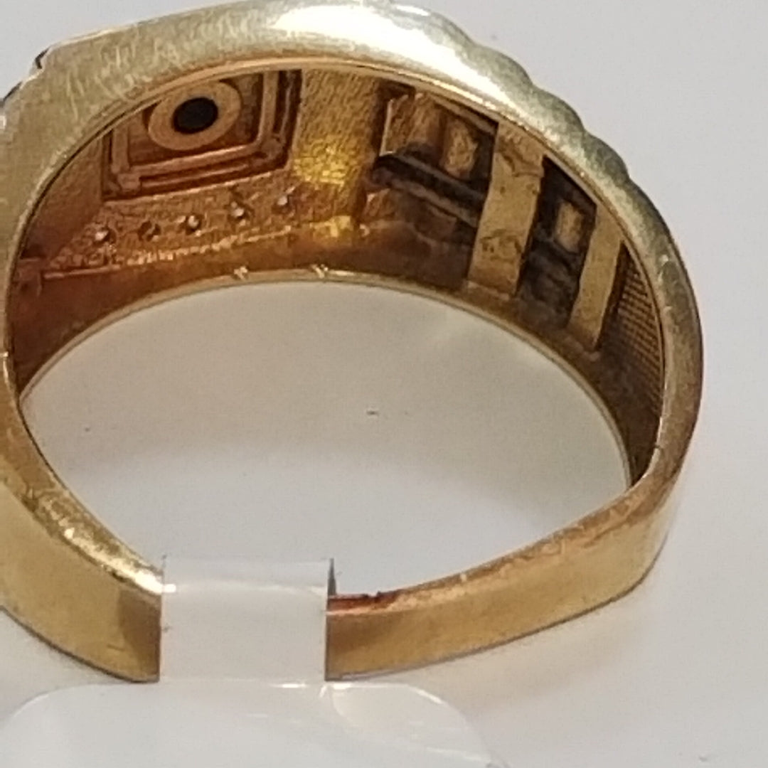 ANILLO ORO 14 K 6.4 GRMS (SEMINUEVO)