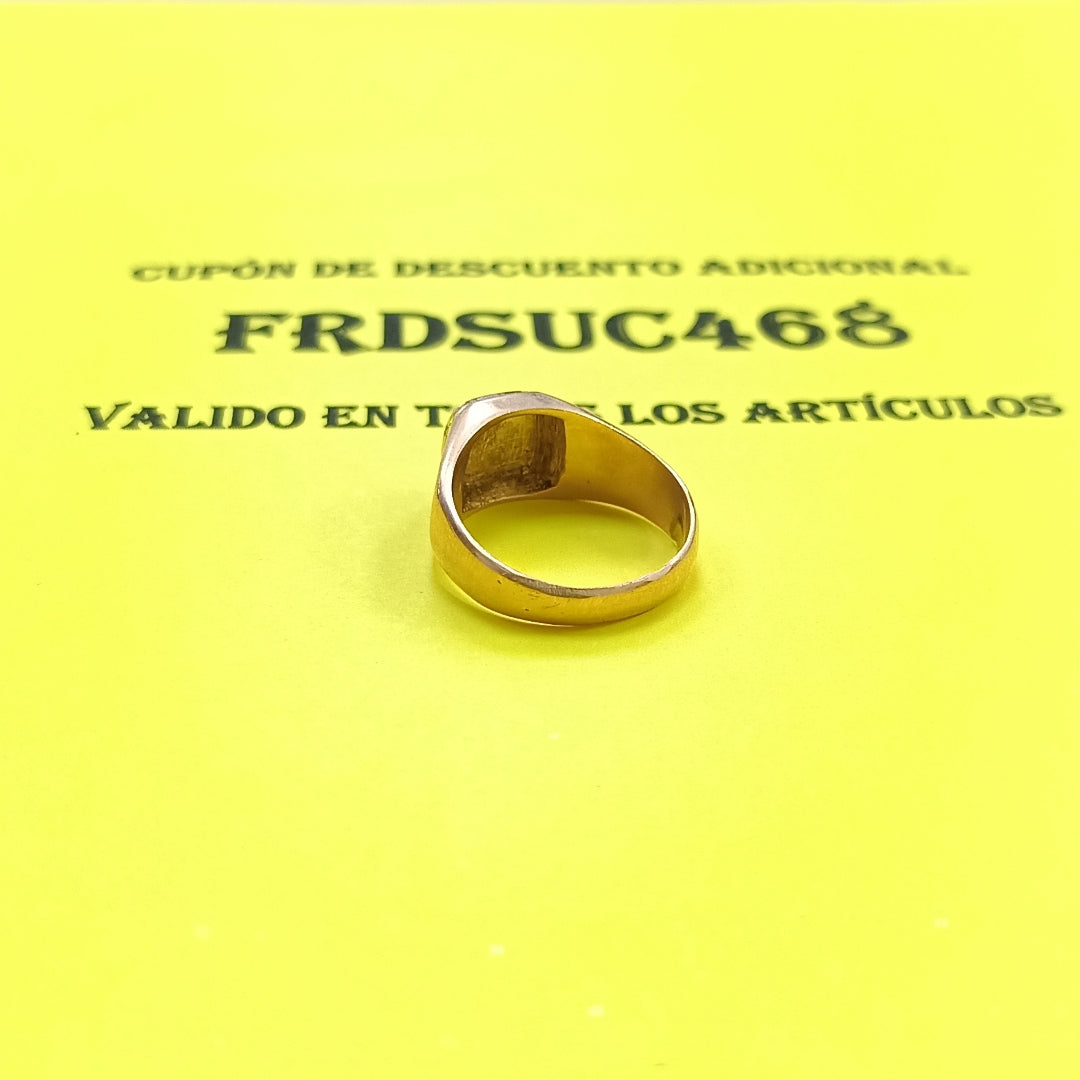 ANILLO DE GRADUACIÓN ORO 8 K 4.8 GRMS (SEMINUEVO)