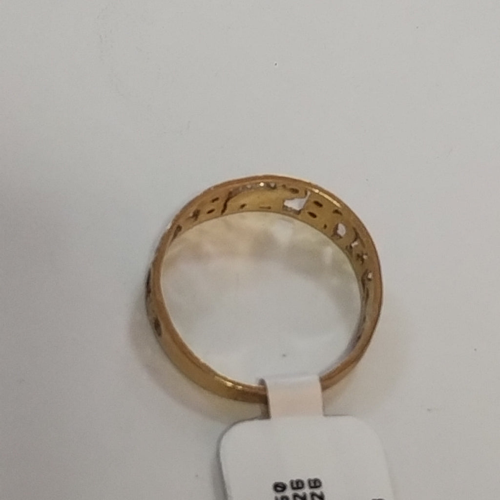 ARGOLLA DE LA SUERTE ORO 10 K 2.3 GRMS (SEMINUEVO)