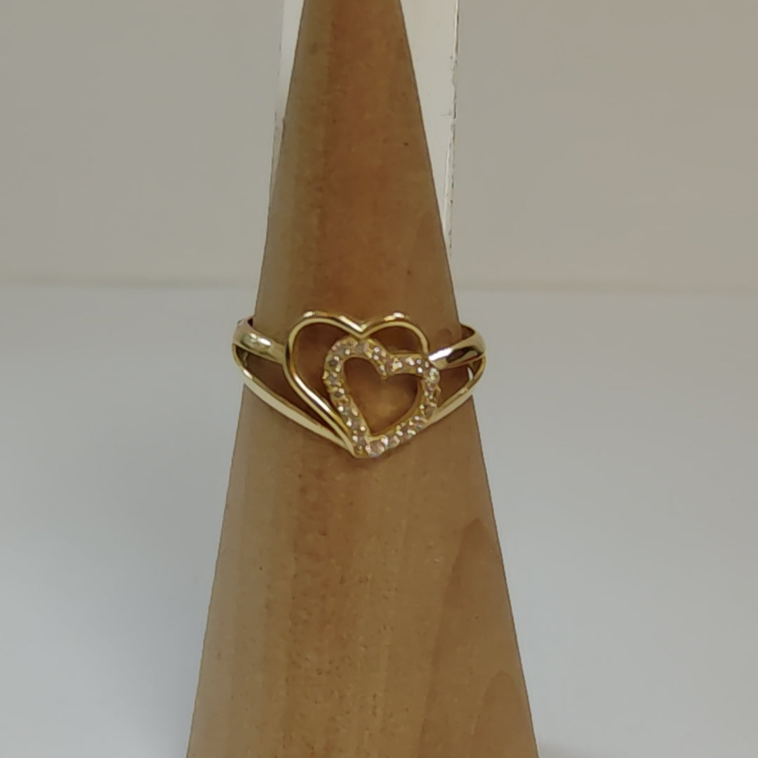 ANILLOS DAMA ORO 14K 2 (NUEVO)