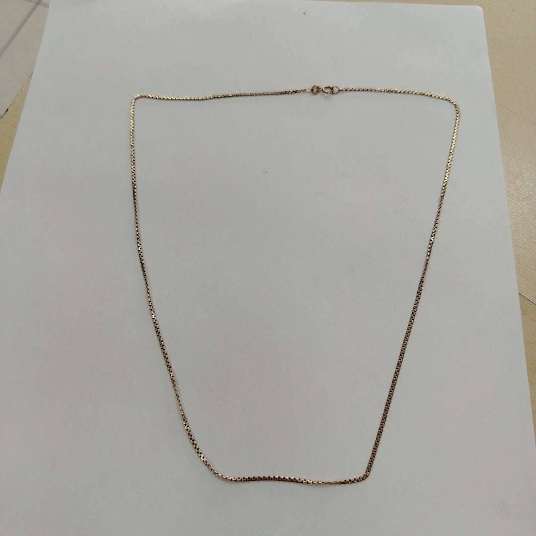 CADENA ORO 14 K 4 GRMS (SEMINUEVO)