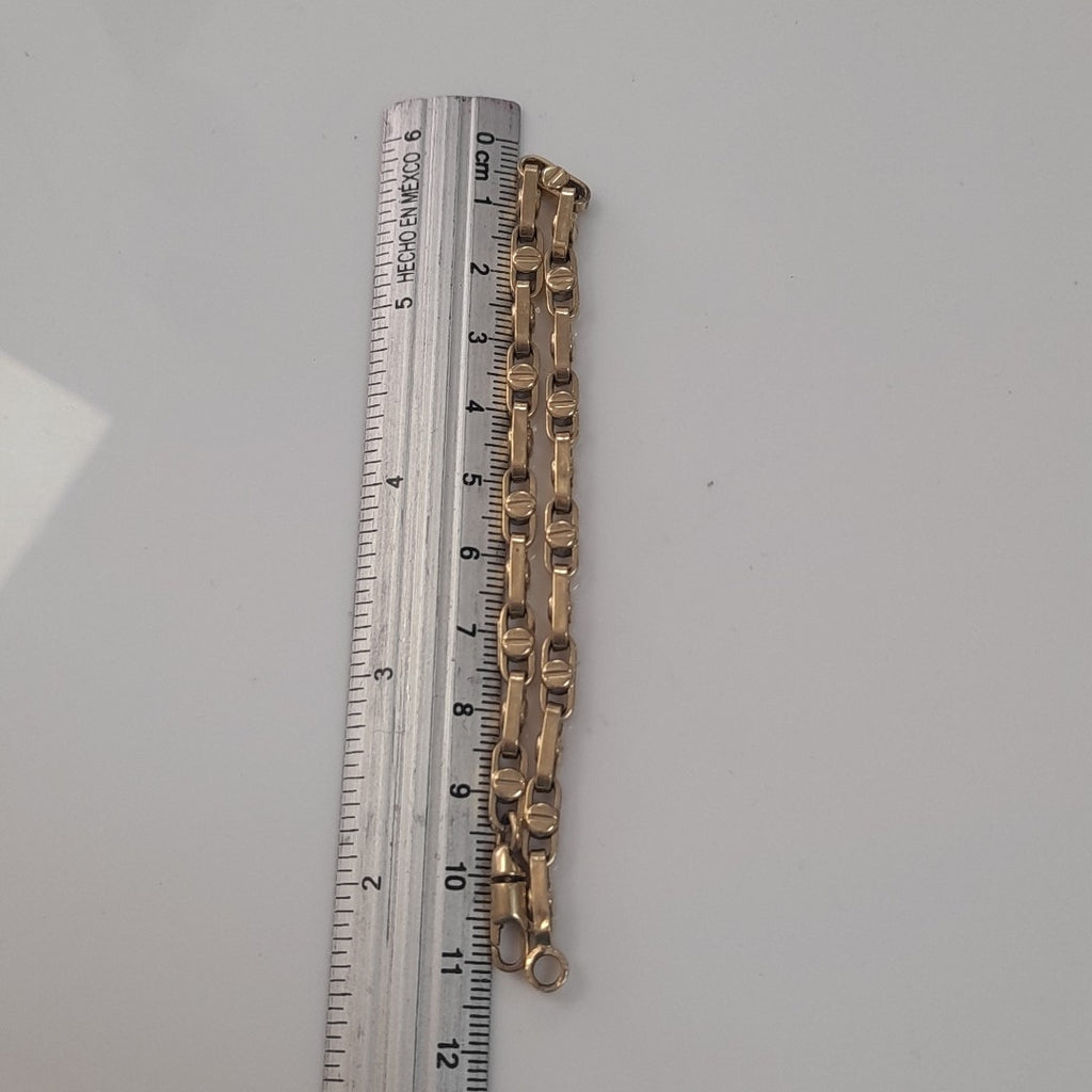PULSERA ORO 14 K 6.5 GRMS (SEMINUEVO)