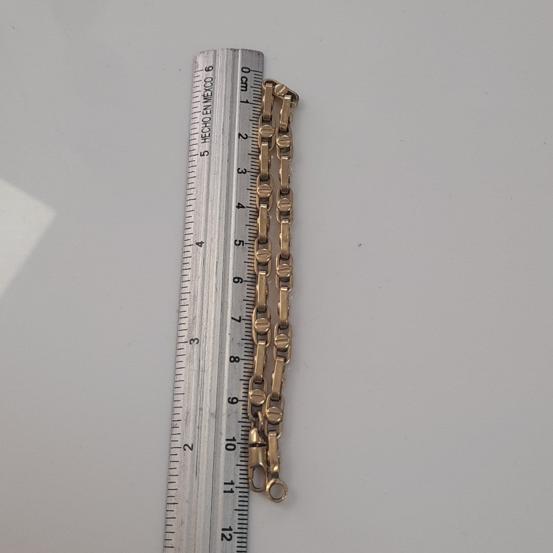 PULSERA ORO 14 K 6.5 GRMS (SEMINUEVO)